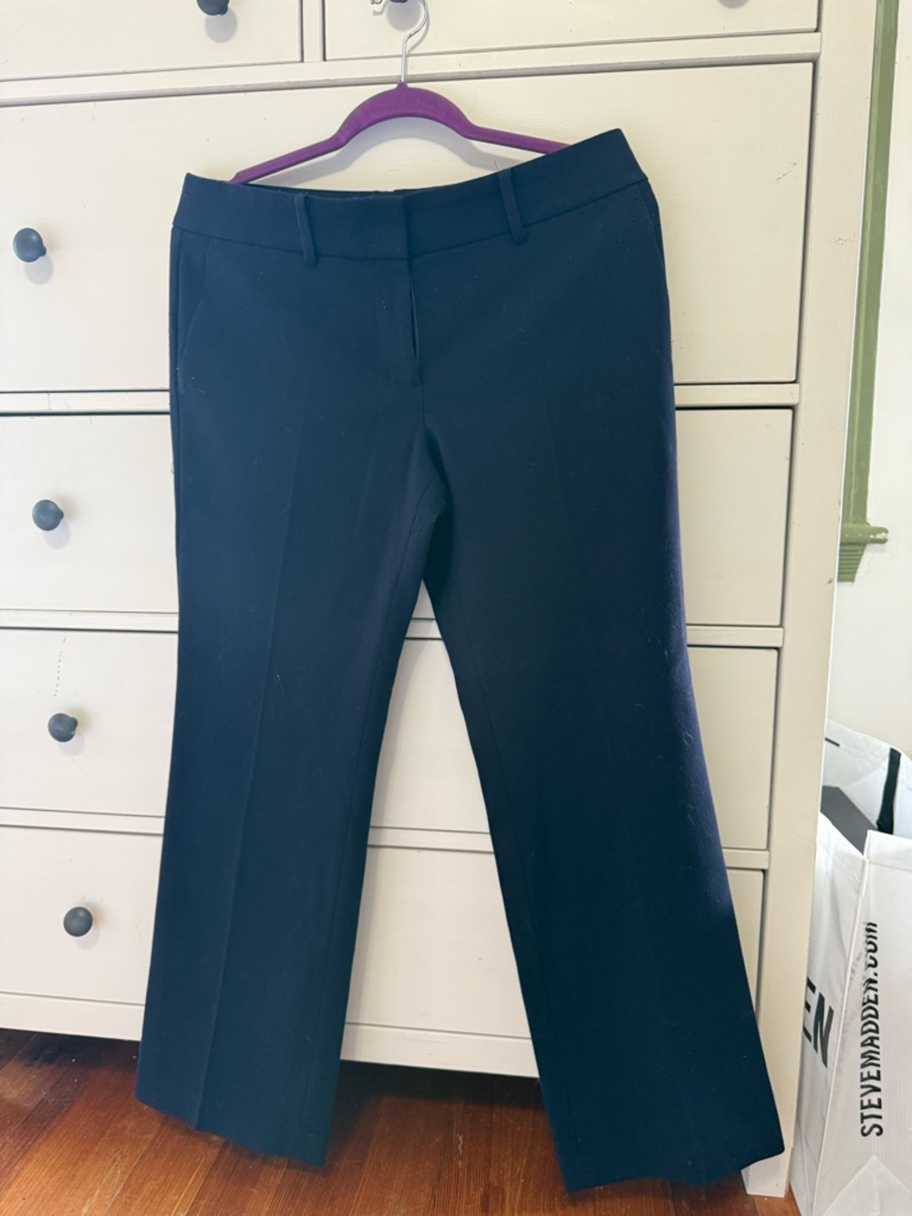 LOFT Black Marisa Trousers